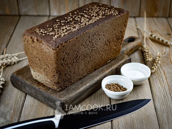 Фото готового блюда: Бородинский хлеб по ГОСТ 2077-84