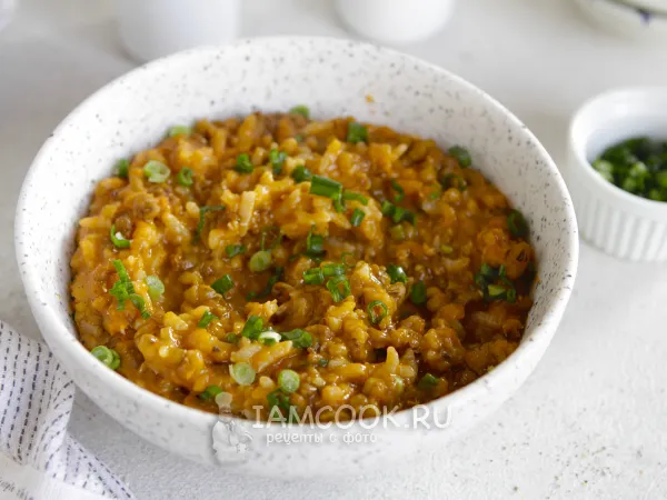 Фото блюда: Каша из маша и риса по-узбекски