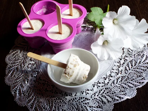 Фото блюда: Мороженое с халвой