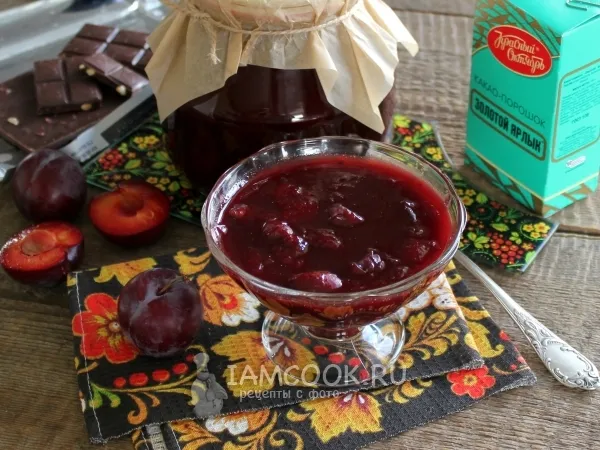 Фото блюда: Варенье «Слива в шоколаде»