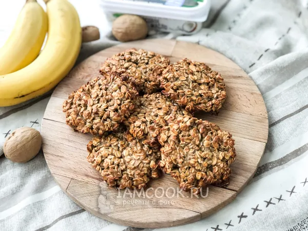 Фото готового блюда: Овсяное печенье с протеином