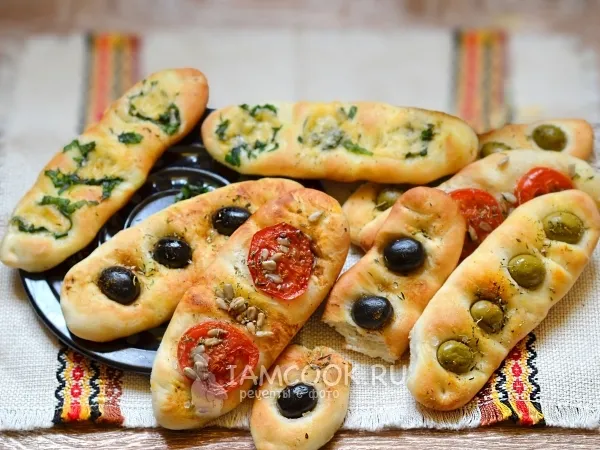 Фото готового блюда: Фокачча Итальянская