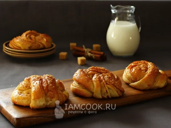 Фото блюда: Шведские булочки с корицей