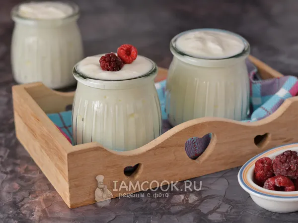 Фото блюда: Йогурт без йогуртницы