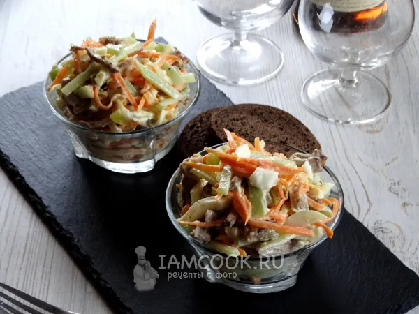 Фото блюда: Салат «Клязьма»