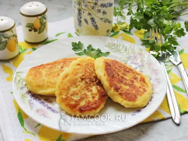 Фото блюда: Картофельные зразы с курицей