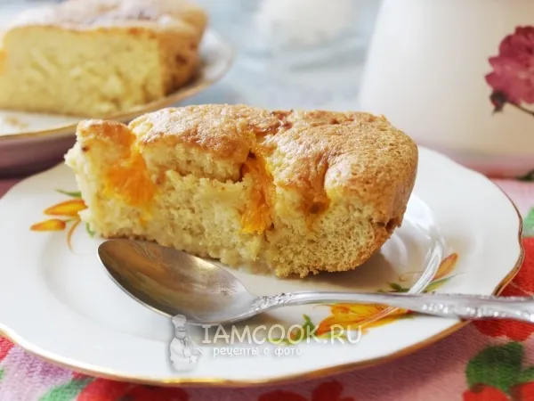 Фото готового блюда: Мандариновая шарлотка