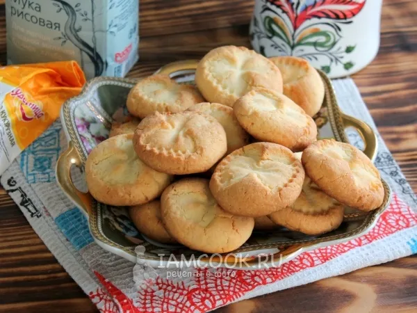 Фото блюда: Печенье из рисовой и кукурузной муки