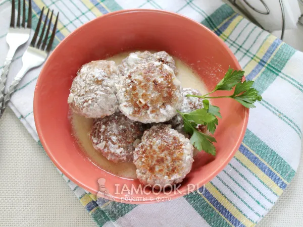 Фото блюда: Свиные биточки