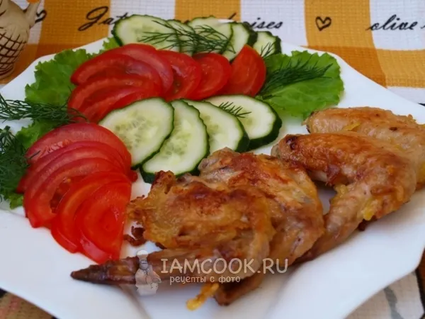 Фото блюда: Куриные крылышки в кляре