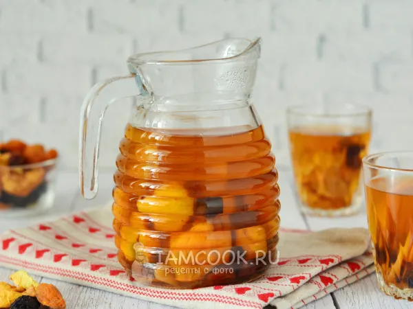 Фото блюда: Компот из сухофруктов в мультиварке