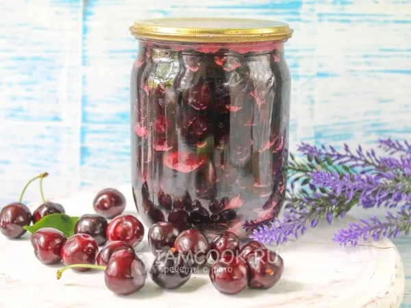 Фото готового блюда: Вишня без косточек в собственном соку