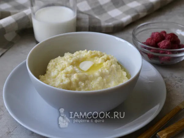 Фото блюда: Пшенная каша размазня (на молоке)