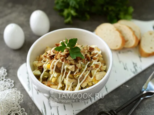 Фото готового блюда: Салат «Дядя Ваня»