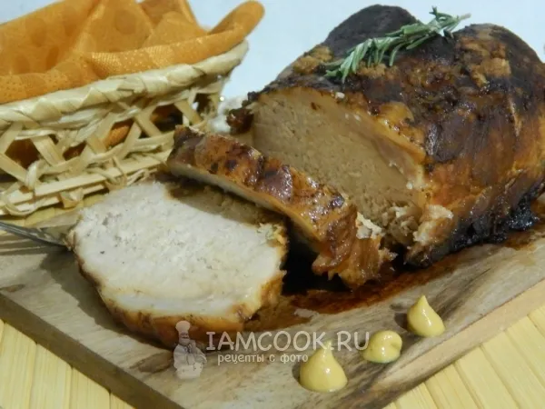 Фото блюда: Буженина в медовом маринаде