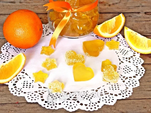 Фото готового блюда: Мармелад апельсиновый