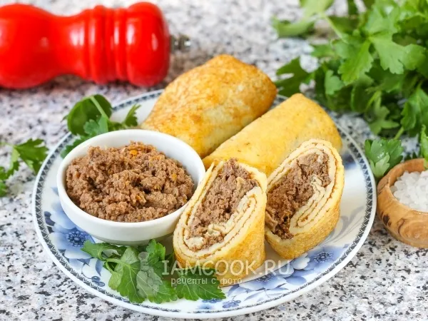 Фото блюда: Начинка из ливера для пирожков