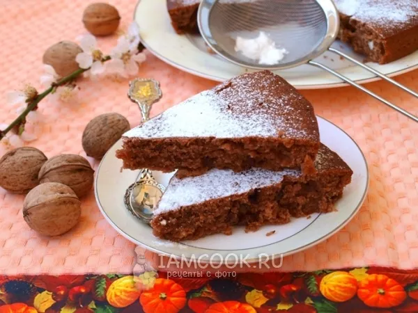 Фото готового блюда: Постная медовая коврижка