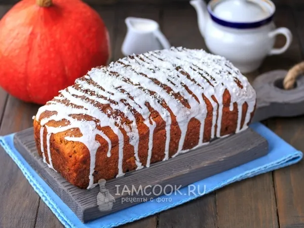 Фото блюда: Творожно-тыквенный кекс