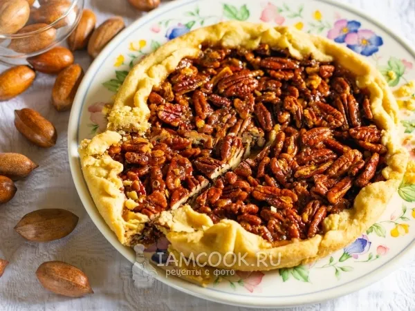 Фото готового блюда: Пирог с пеканом