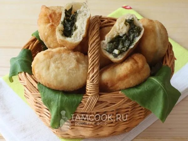Фото готового блюда: Пирожки со щавлем