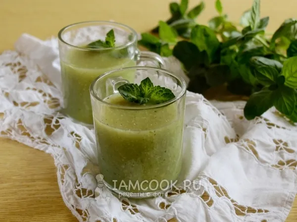 Фото блюда: Смузи с авокадо и яблоками