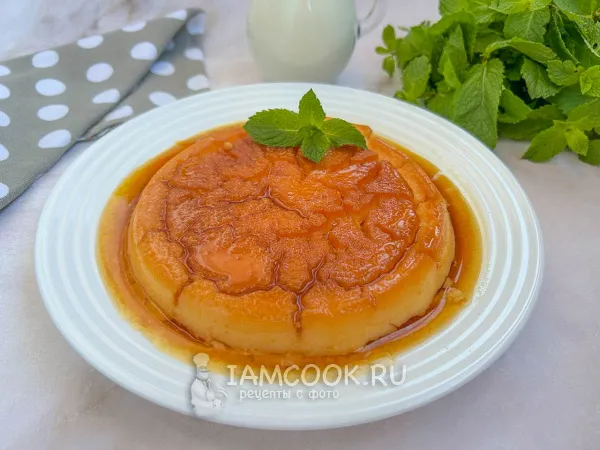 Фото блюда: Карамельный пудинг