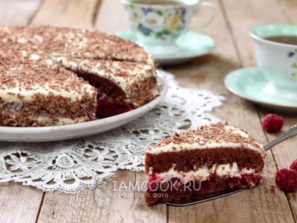 Фото готового блюда: Торт «Черный принц»