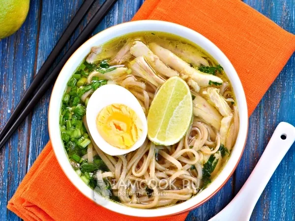 Фото готового блюда: Сото айям (Soto ayam)