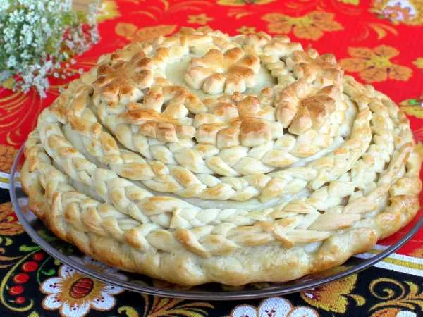 Фото блюда: Курник с курицей