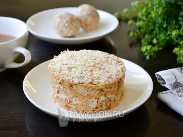 Фото блюда: Пирожное «Наполеон» без выпечки