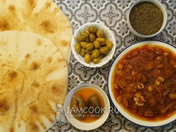 Фото блюда: Магмур (Maghmour, ливанская овощная мусака)