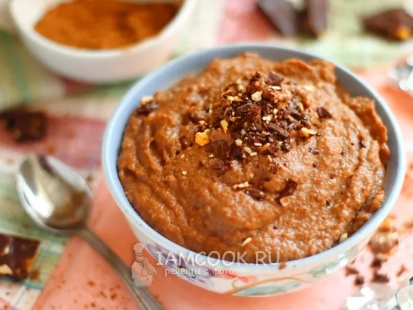 Фото блюда: Шоколадная манная каша