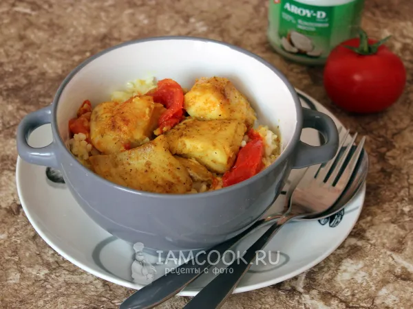 Фото блюда: Рыбное карри по-индийски