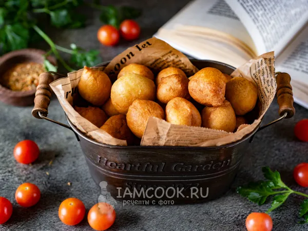 Фото блюда: Соленые пончики