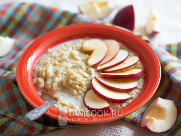 Фото блюда: Овсяная каша на кокосовом молоке