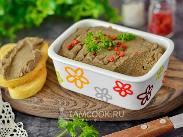 Фото блюда: Паштет из бараньей печени