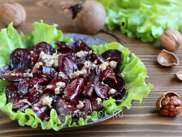 Фото блюда: Свёкла под ореховым маринадом