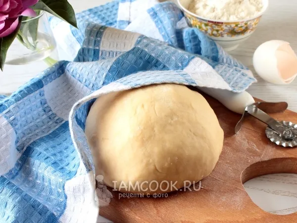 Фото блюда: Заварное тесто для чебуреков