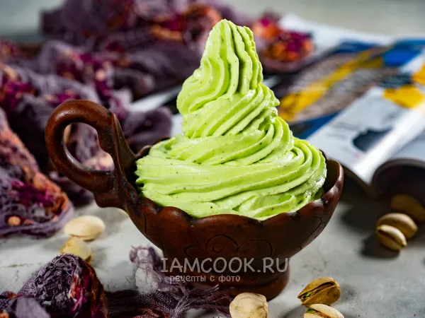 Фото блюда: Фисташковый крем чиз