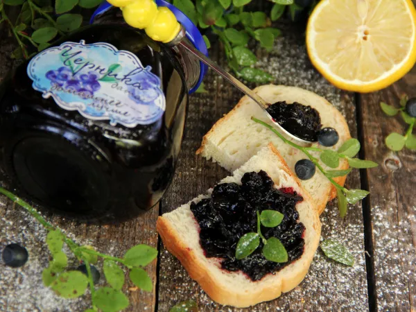 Фото блюда: Варенье из черники с лимоном