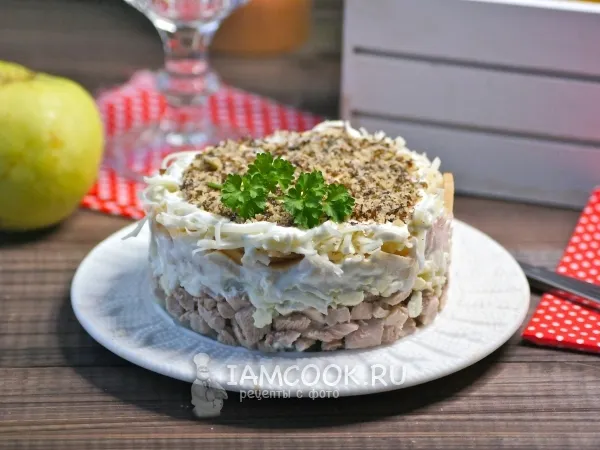 Фото готового блюда: Салат «Анютка»