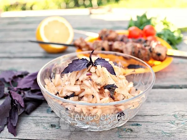 Фото блюда: Быстрый маринад для шашлыка из свинины