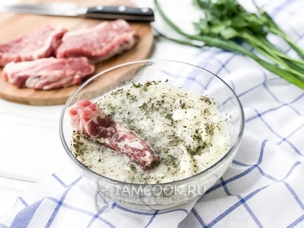 Фото готового блюда: Маринад для шашлыка с таном