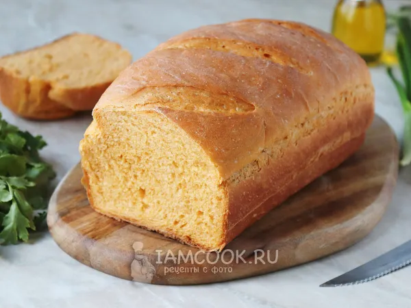 Фото готового блюда: Хлеб с паприкой в духовке (дрожжевой)