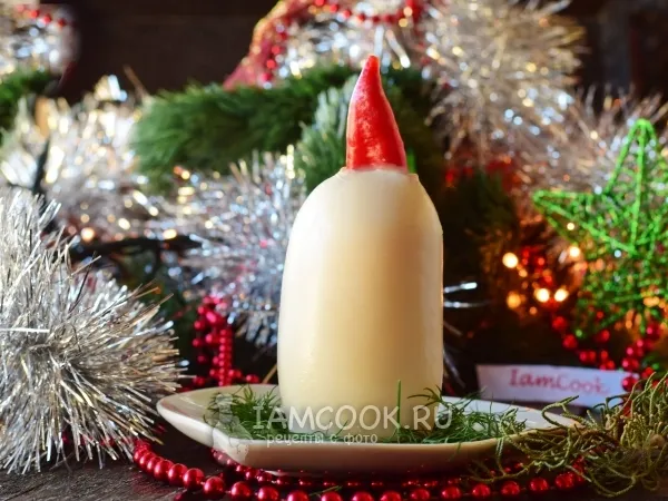 Фото блюда: Закуска из кальмара «Свеча»