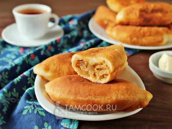 Фото блюда: Быстрые пирожки с капустой