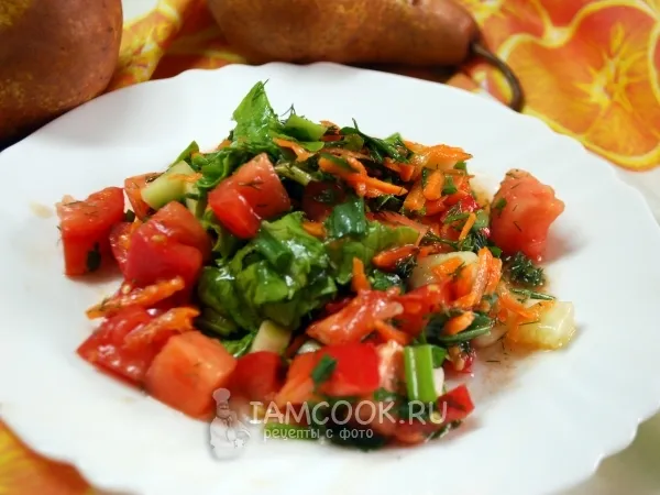 Фото готового блюда: Салат «Осенняя Свежесть»