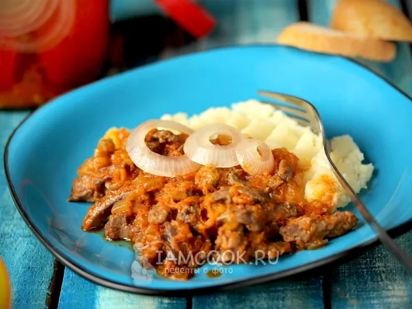 Фото готового блюда: Подлива из куриной печени