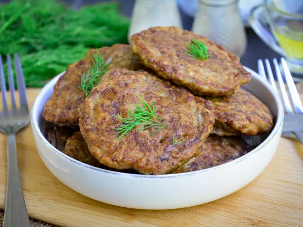 Фото блюда: Сальники из куриной печени